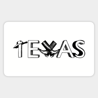 Texas Cowboy Essentials Sticker